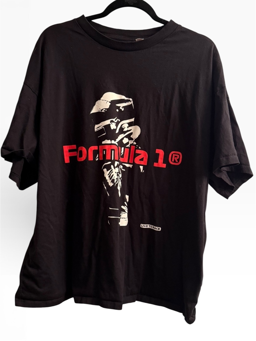 Divided Formula 1 Graphic Black T-Shirt Large